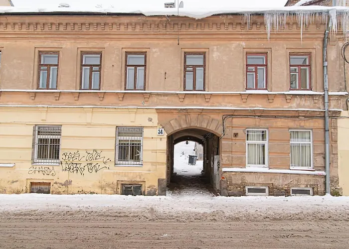 Apartmán Spacious 2-bedroom In Old Town By Urban Rent Vilnius